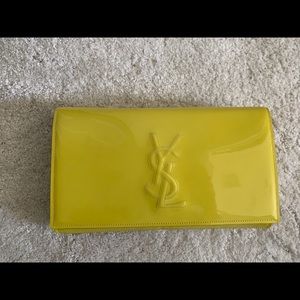 YSL Belle De Jour leather clutch
